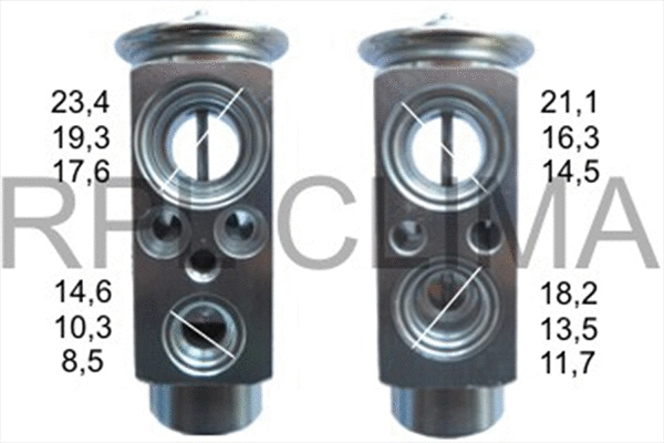 Injector Nozzle, expansion valve (APVXMNI001)