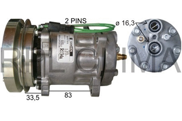 Compressor, air conditioning (APCOCT0003)