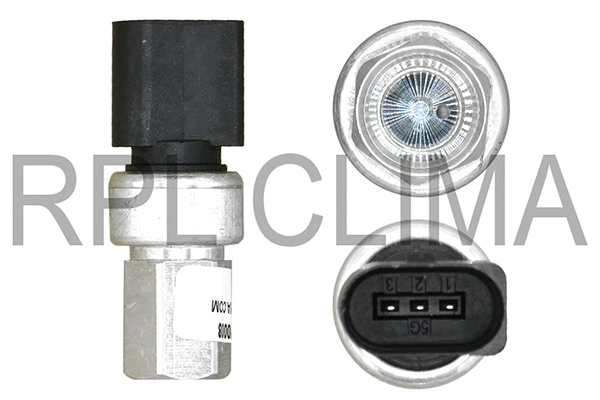 Pressure Switch, air conditioning (APPRVW0008)
