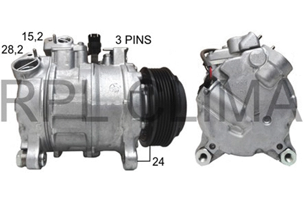 Compressor, air conditioning (APCOBW0066)