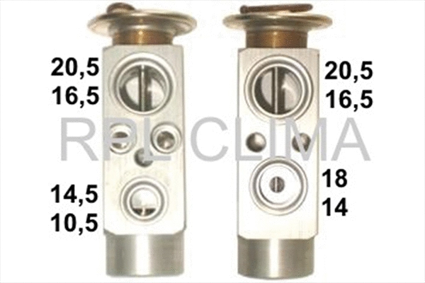Injector Nozzle, expansion valve (APVXPR0003)