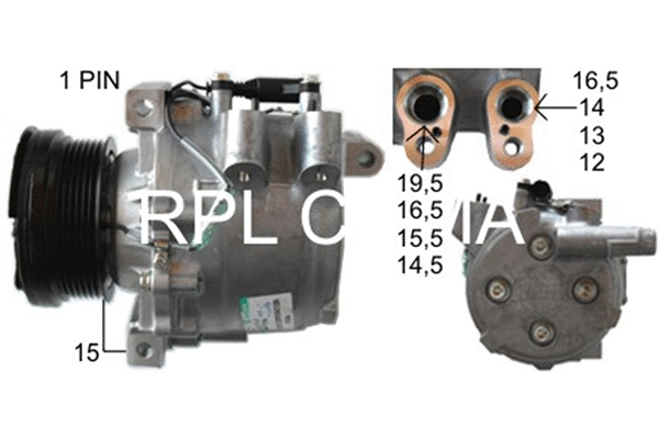 Compressor, air conditioning (APCOMB0030)