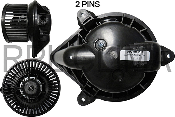 Electric Motor, interior blower (APVTRE5017)