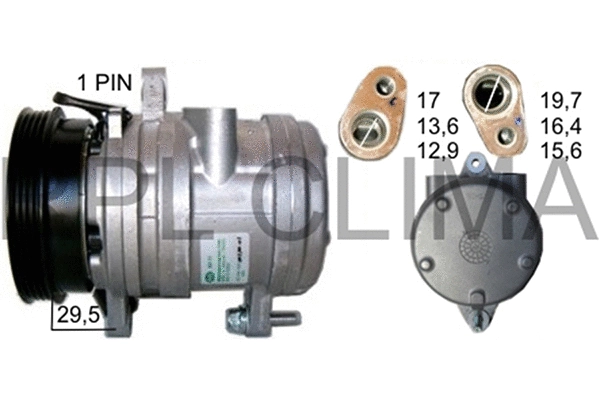 Compressor, air conditioning (APCOHY5026)