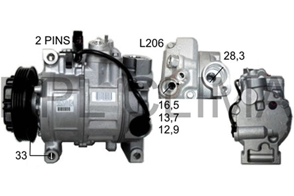 Compressor, air conditioning (APCOAU0026)