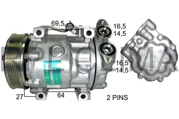 Compressor, air conditioning (APCOFD0046)