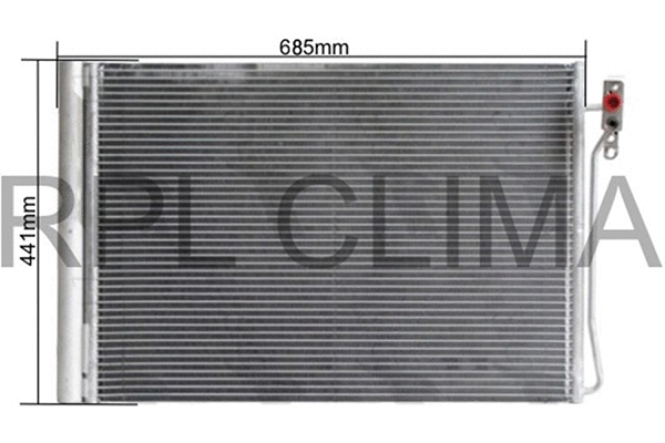 Condenser, air conditioning (APCDLR5008)