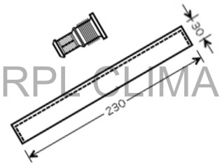 Dryer, air conditioning (APFLDH0001)