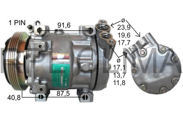 Compressor, air conditioning (APCORE0014)