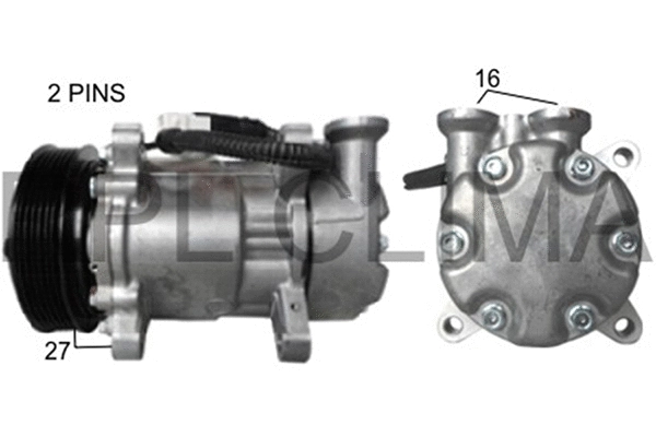 Compressor, air conditioning (APCOCI5018)