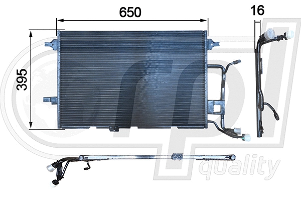 Condenser, air conditioning (APCDAU5014)