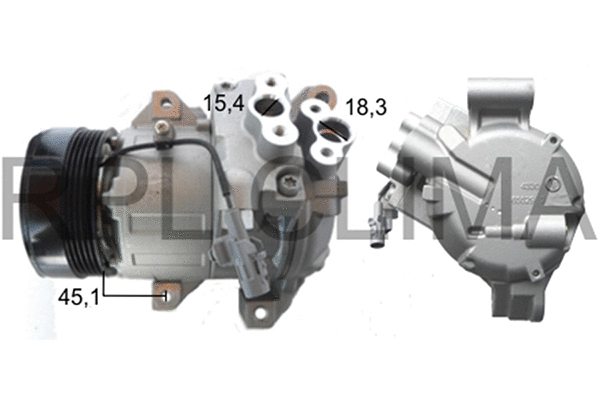 Compressor, air conditioning (APCOSU0014)