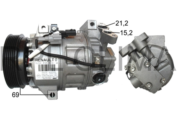 Compressor, air conditioning (APCORE0084)