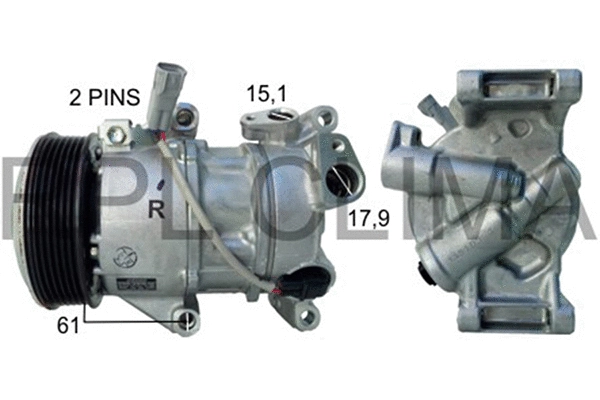 Compressor, air conditioning (APCOTO0093)