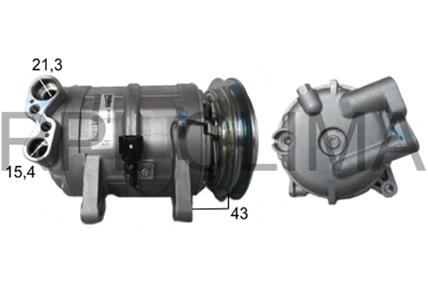 Compressor, air conditioning (APCONI0064)