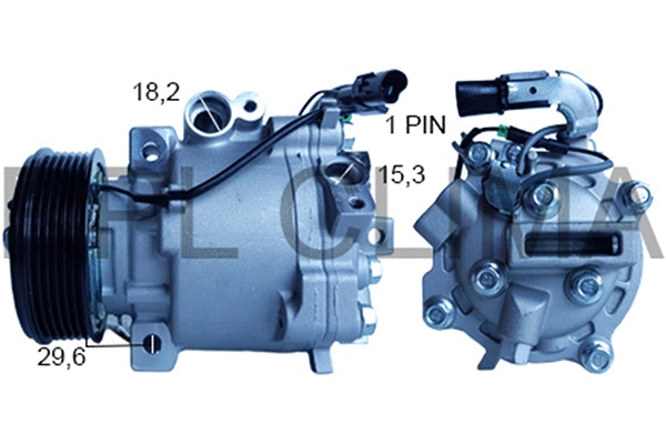 Compressor, air conditioning (APCOMI0043)