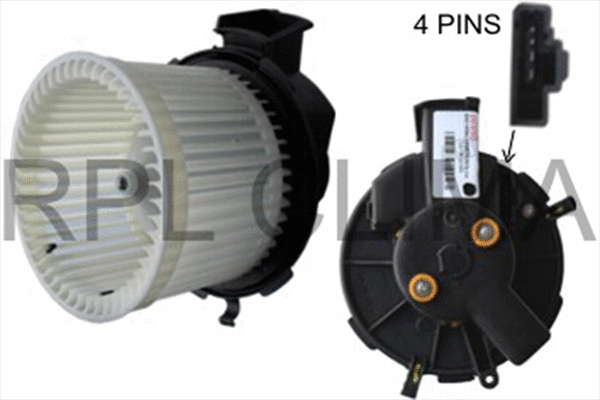 Electric Motor, interior blower (APVTFT0019)