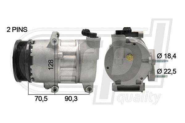 Compressor, air conditioning (APCOFD5078)