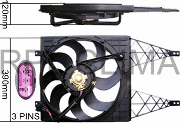 Fan, engine cooling (APELVW5057)