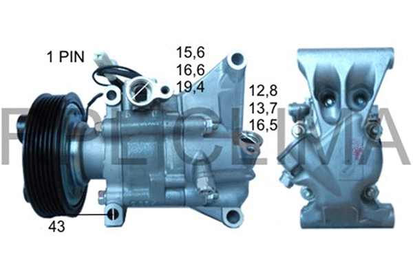 Compressor, air conditioning (APCOMZ5020)