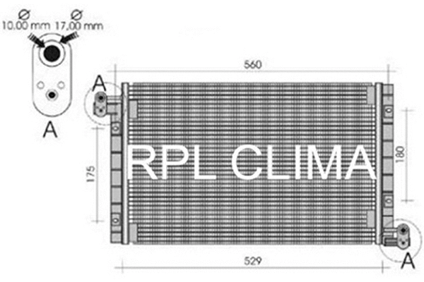 Condenser, air conditioning (APCDFT0040)