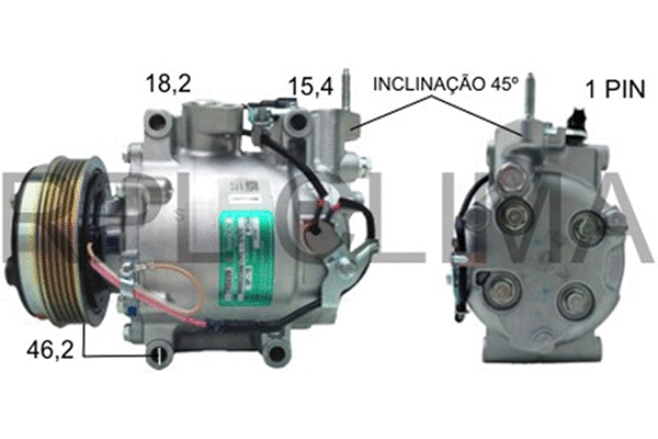 Compressor, air conditioning (APCOHO0051)