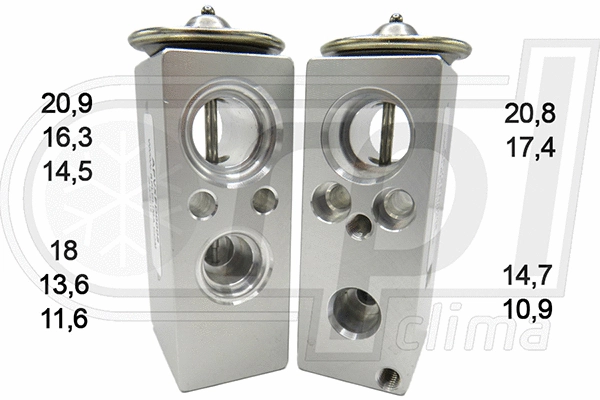 Injector Nozzle, expansion valve (APVXFD0008)