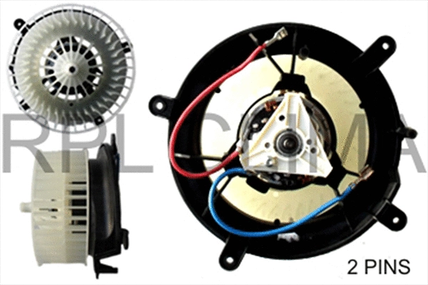 Electric Motor, interior blower (APVTMB0013)
