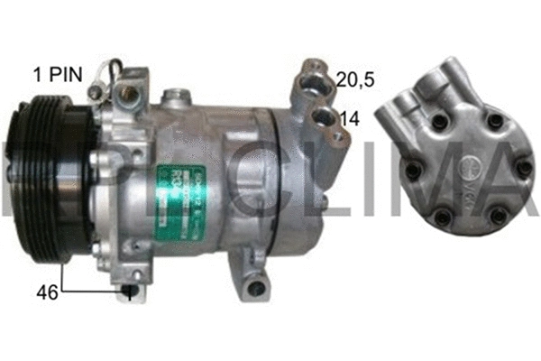 Compressor, air conditioning (APCORE0009)