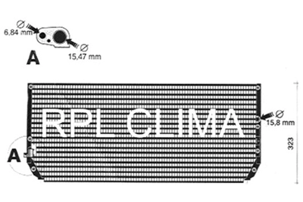 Condenser, air conditioning (APCDTO0025)