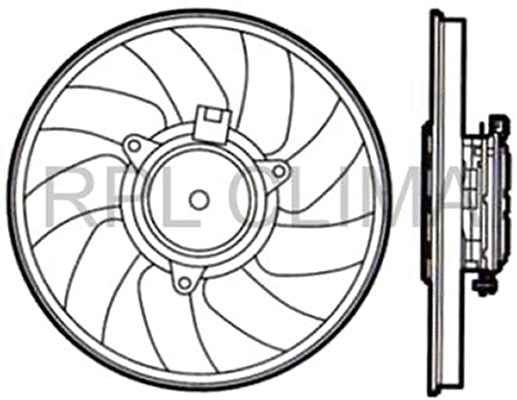 Fan, engine cooling (APELOP0038)