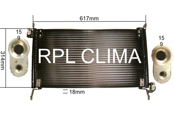 Condenser, air conditioning (APCDFT0037)