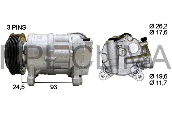 Compressor, air conditioning (APCOBW0078)