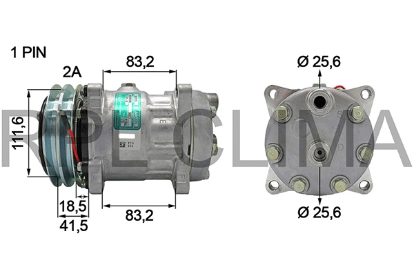 Compressor, air conditioning (APCOLR0002)