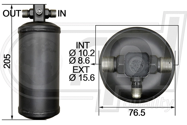 Dryer, air conditioning (APFLUL1003)