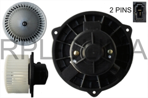 Electric Motor, interior blower (APVTKI0005)