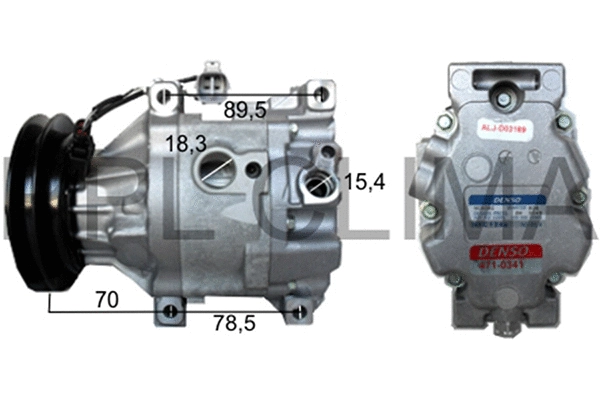 Compressor, air conditioning (APCOKU0002)