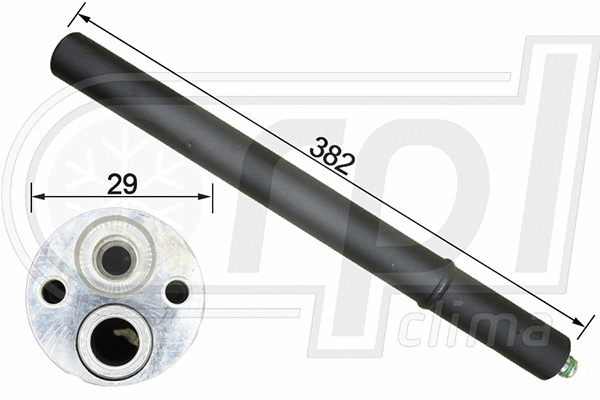 Dryer, air conditioning (APFLVW0013)