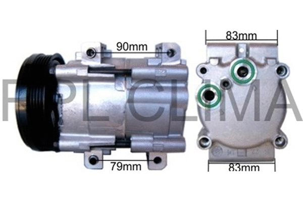 Compressor, air conditioning (APCOFD0004)