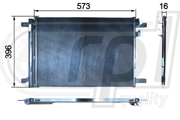 Condenser, air conditioning (APCDAU5031)