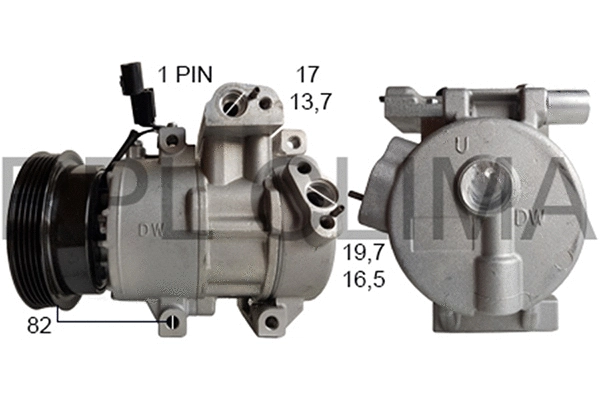 Compressor, air conditioning (APCOHY0062)