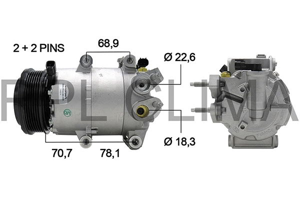 Compressor, air conditioning (APCOFD0073)