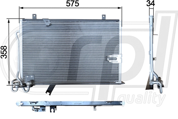 Condenser, air conditioning (APCDBW5008)