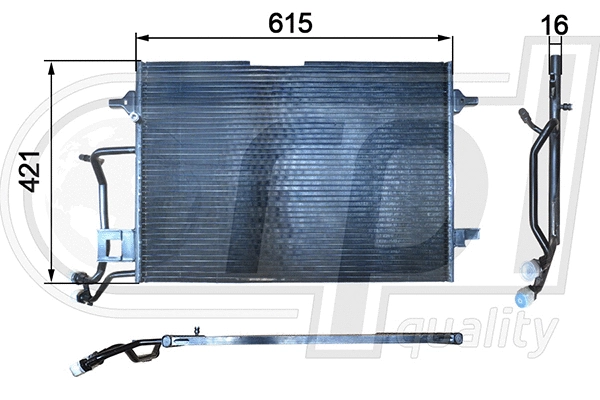 Condenser, air conditioning (APCDAU5003)
