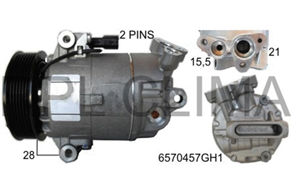 Compressor, air conditioning (APCORE5072)