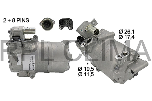 Compressor, air conditioning (APCOMB0077)