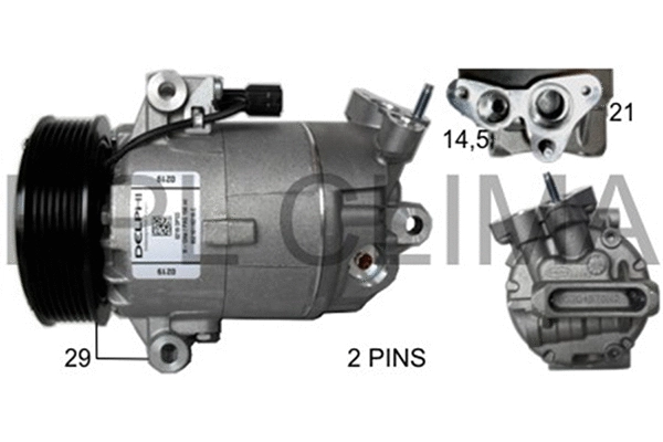 Compressor, air conditioning (APCONI0055)