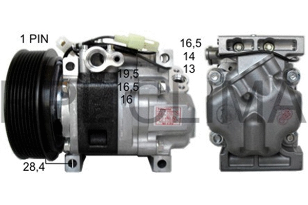 Compressor, air conditioning (APCOMZ0021)