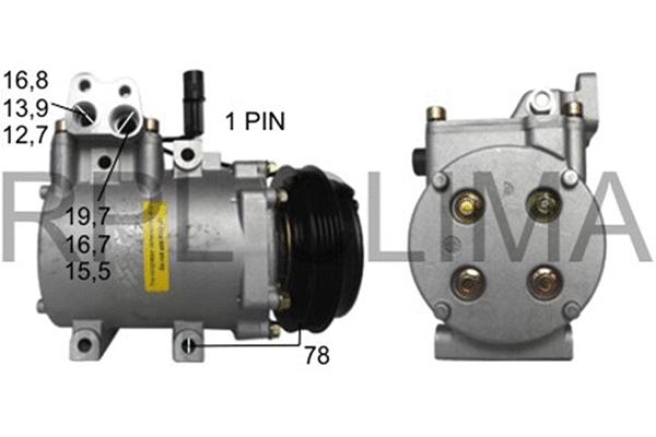 Compressor, air conditioning (APCOHY0044)