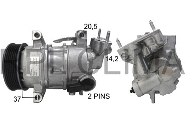 Compressor, air conditioning (APCOCI0054)